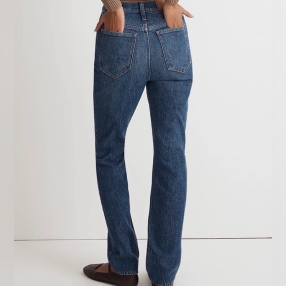 NWT Madewell the perfect vintage Jean in barnwell medium Blue wash Denim 32 - Picture 8 of 8
